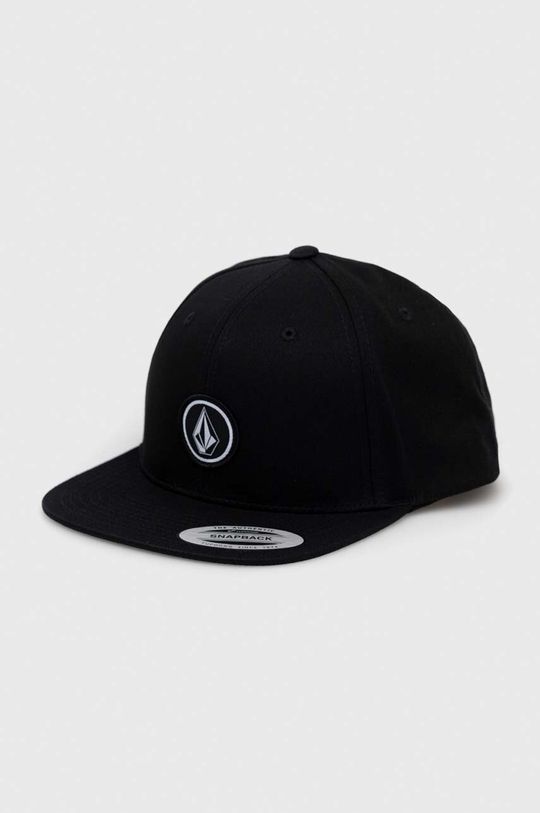 

Бейсболка из хлопка Volcom, черный