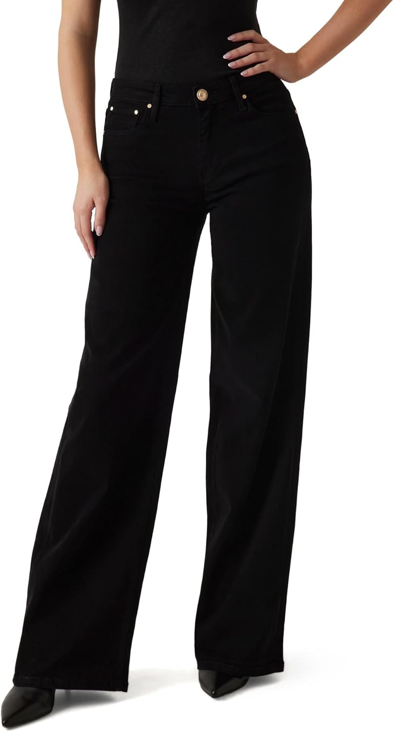 

Джинсы GUESS Womens Eco Sexy Palazzo, Jet Black