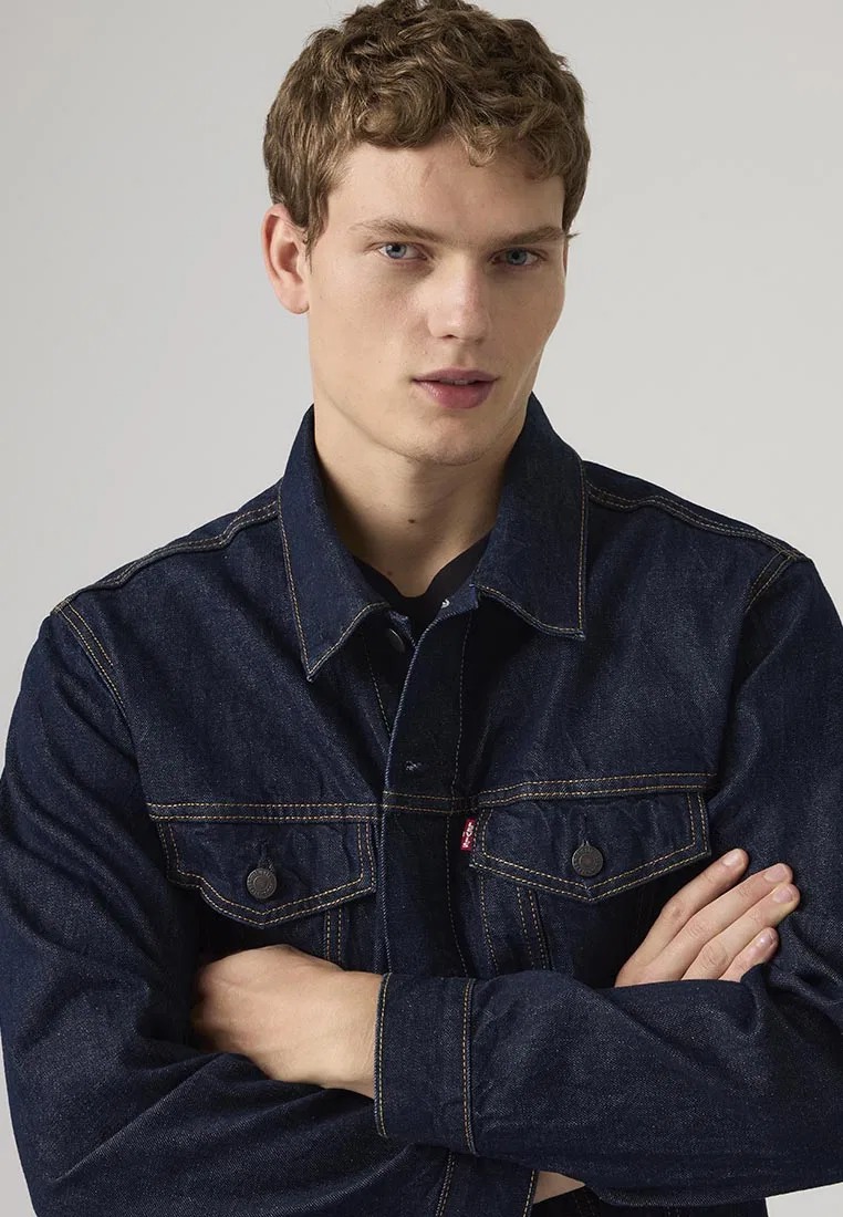 Куртка джинсовая, свободный крой, модель Type 3, Levi's, мультиколор — фото 3