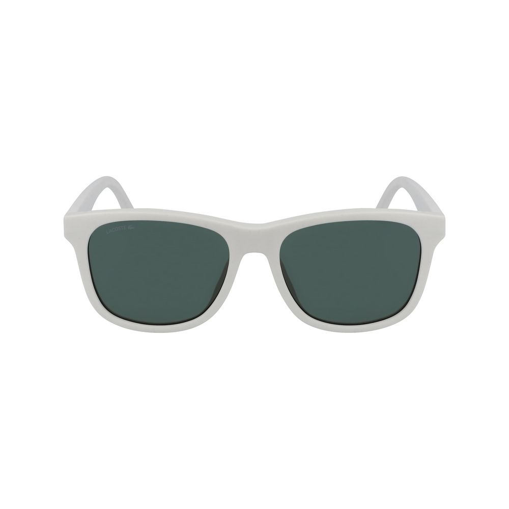 

Белые инжектированные солнцезащитные очки Lacoste