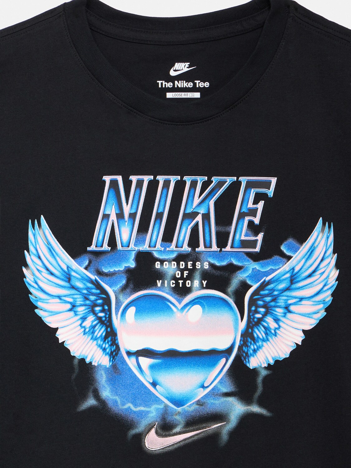 Nike Sportswear Футболка 'MYSTICAL' в черном цвете — фото 3