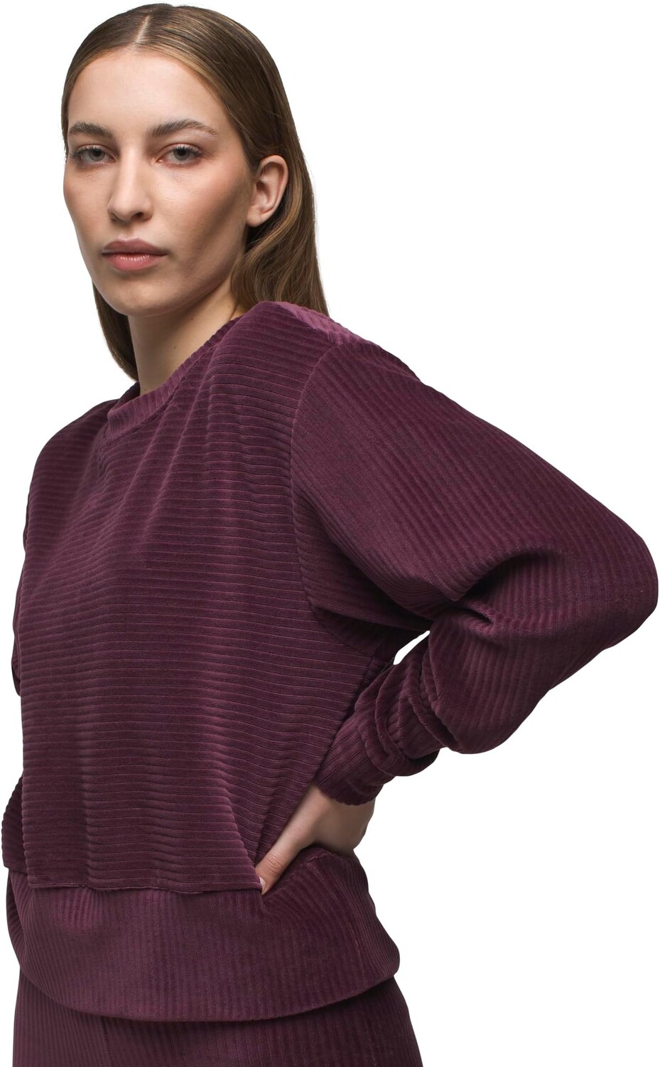 

Пуловер Prana Escambia Pullover, цвет Mulberry