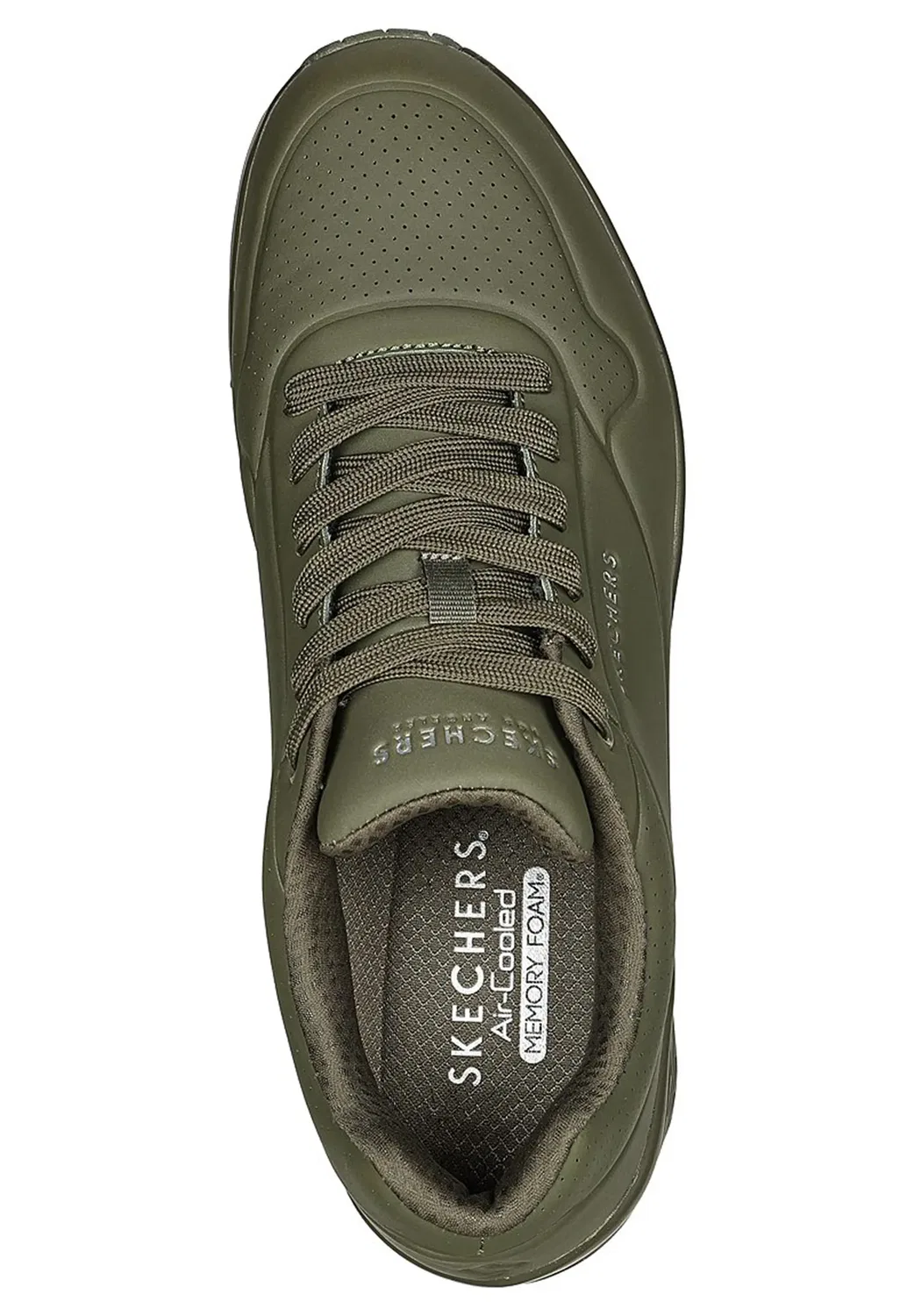 Кроссовки низкие с воздушной подушкой Skechers, зеленый — фото 4