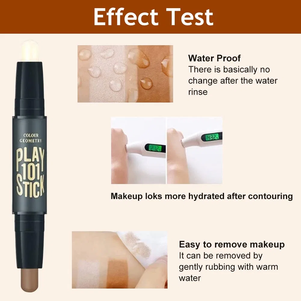 Двусторонний стик для контуринга «Contouring Stick» Cutiolly, Ivory — фото 3