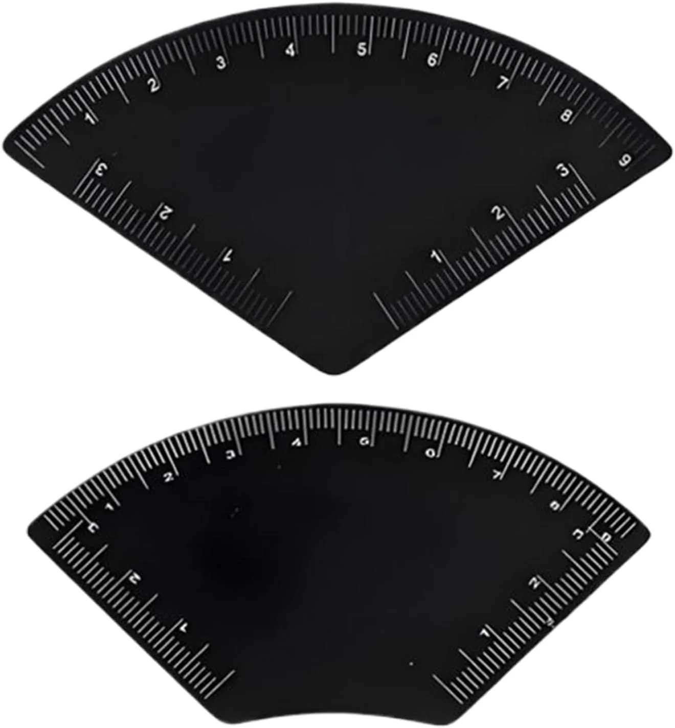 Трафарет для бровей Eyebrow Mapping Ruler, 2 шт, универсальный, белый