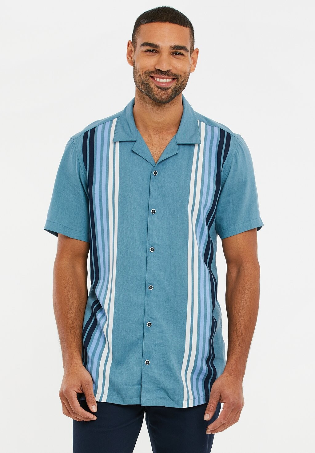 

Рубашка THBTENPIN Threadbare, цвет duck egg blue