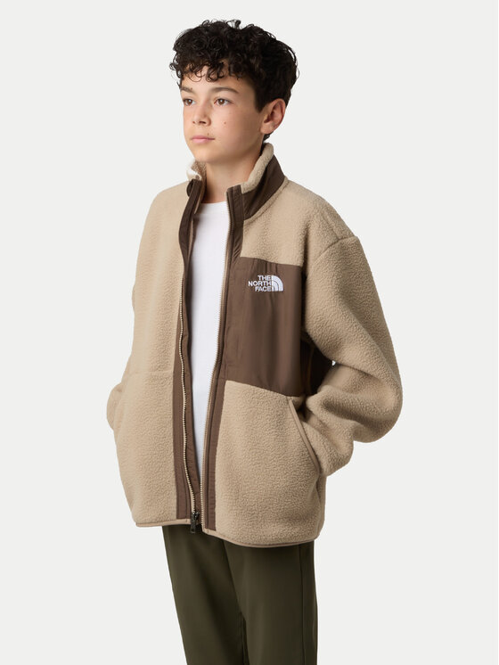 Флисовая куртка regular fit Yumiori NF0A8AZG The North Face, бежевый — фото 4