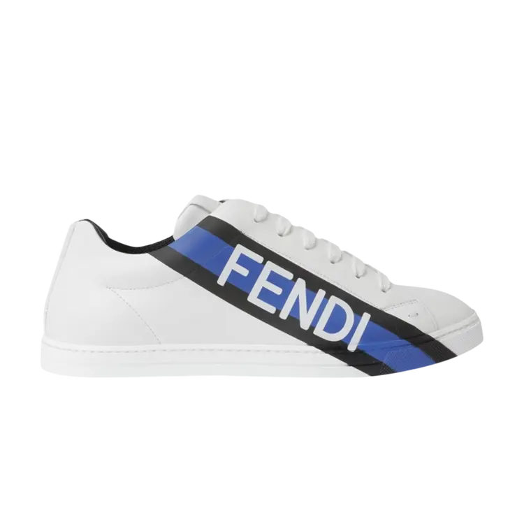

Кроссовки Fendi Leather Sneaker 'Fendi Logo - White Blue', белый