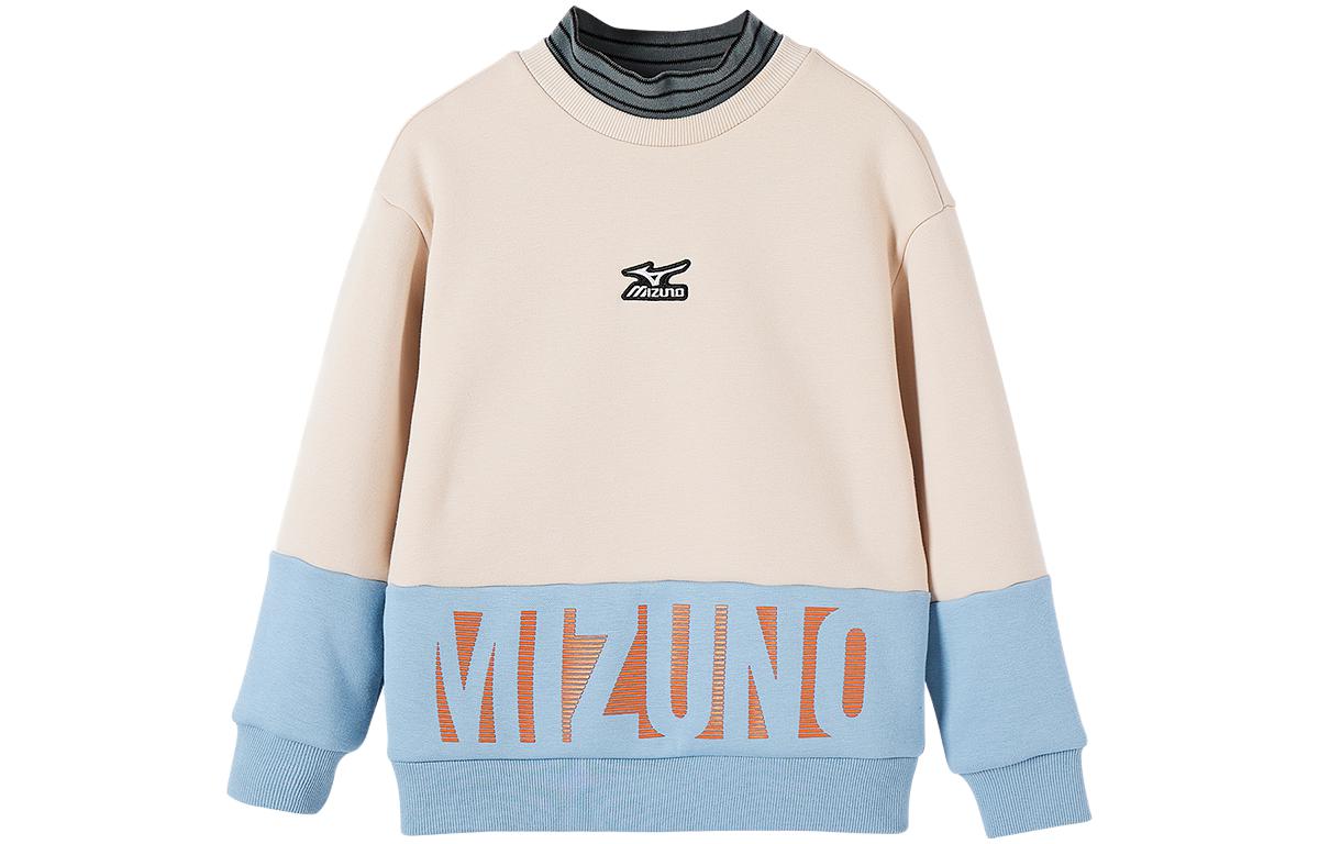 Свитшот Mizuno для младших школьников, абрикосовый — фото 2