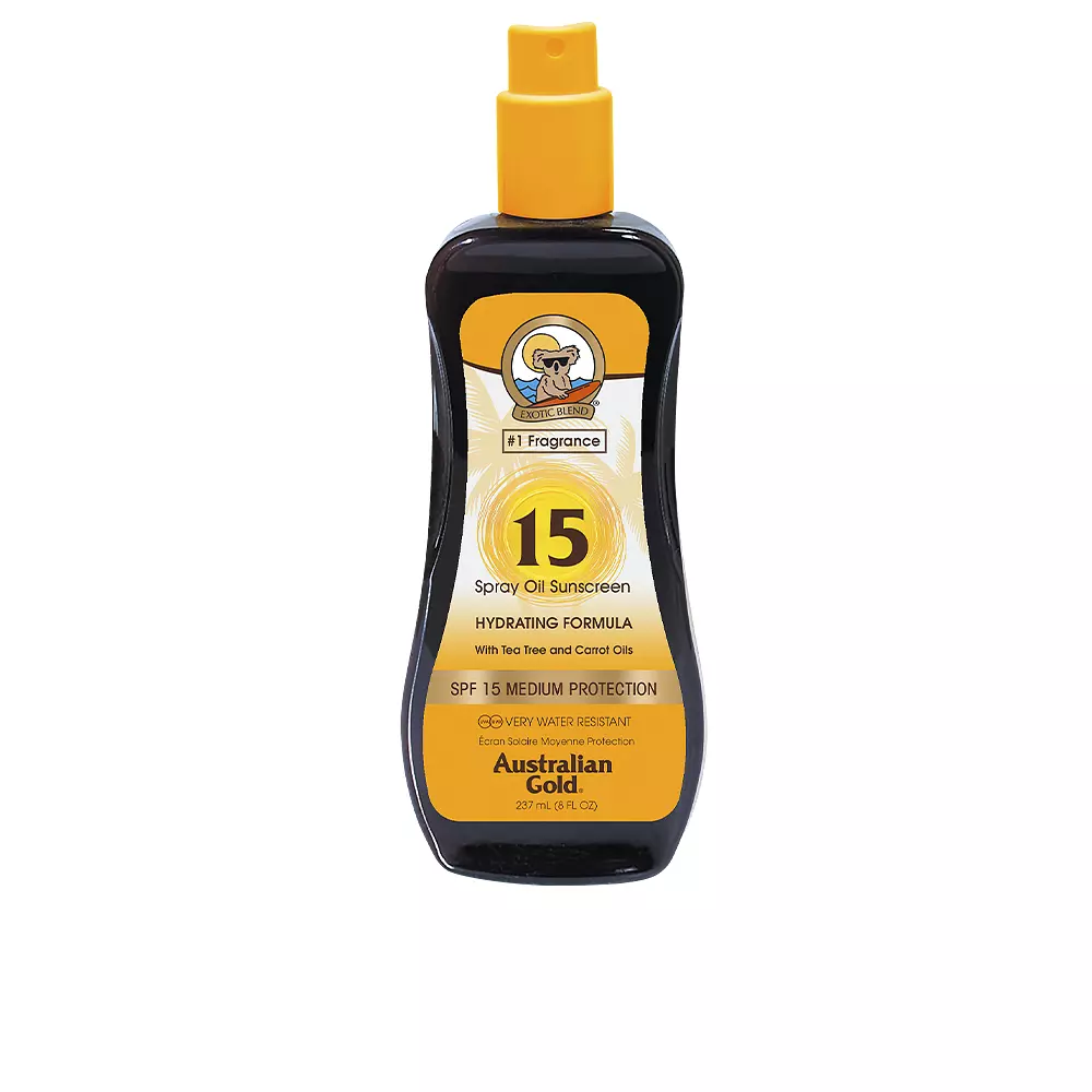 

Солнцезащитный крем Spray Oil Sunscreen Hydrating Formula Spf15 Australian Gold, 237 мл