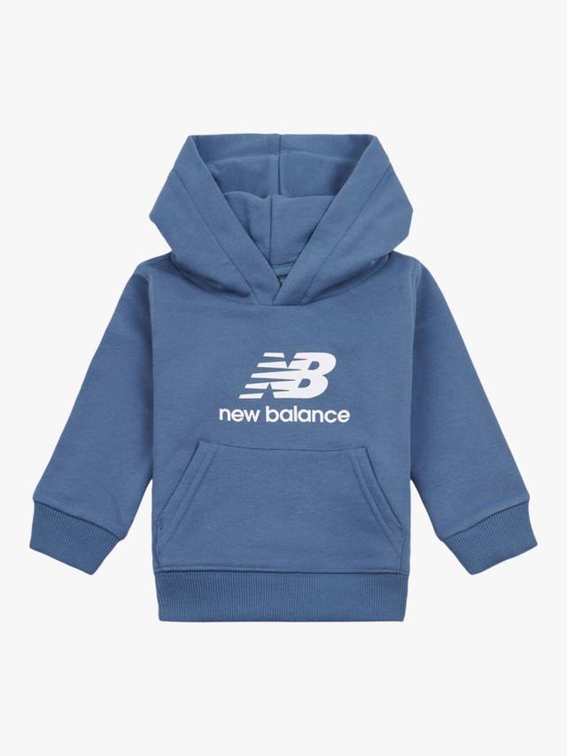 

Детский худи с логотипом New Balance, Vintage Indigo