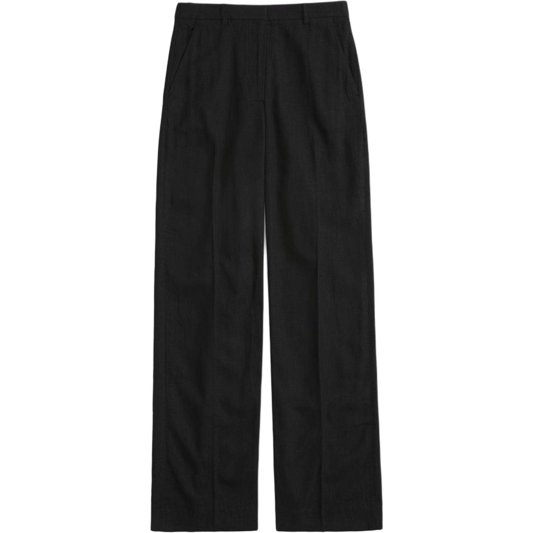 

Женские повседневные брюки Abercrombie＆Fitch, черный