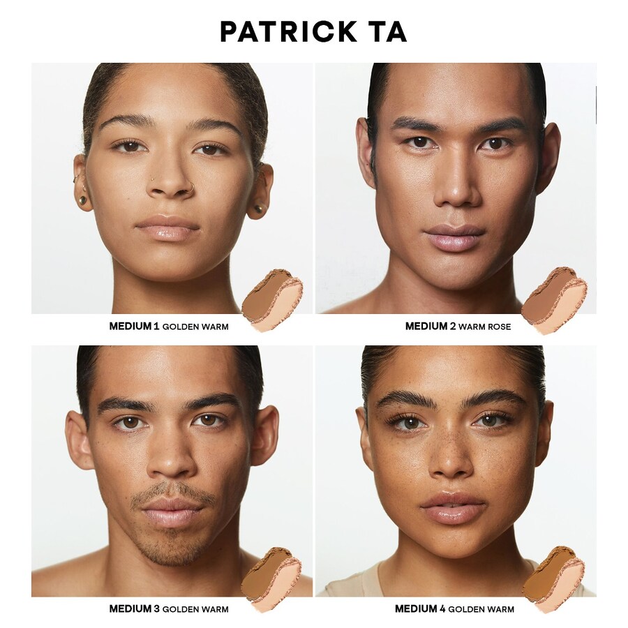 Тональный крем Major Skin и финишная пудра PATRICK TA, .32 oz cream and .14 oz powder /9 g cream and 4 g powder, Medium 1 — фото 3
