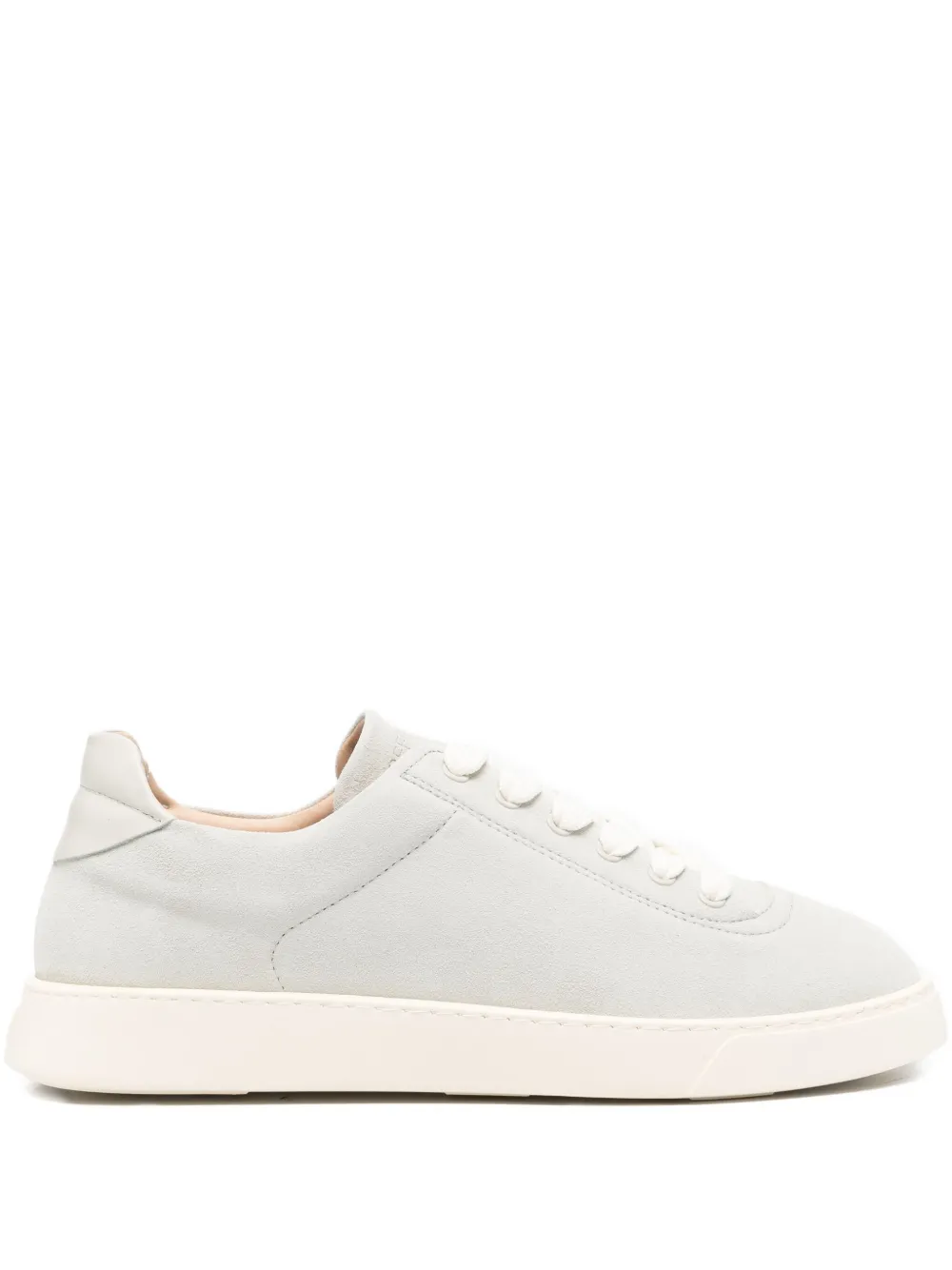 

Замшевые кроссовки на шнуровке REFERENC, белый