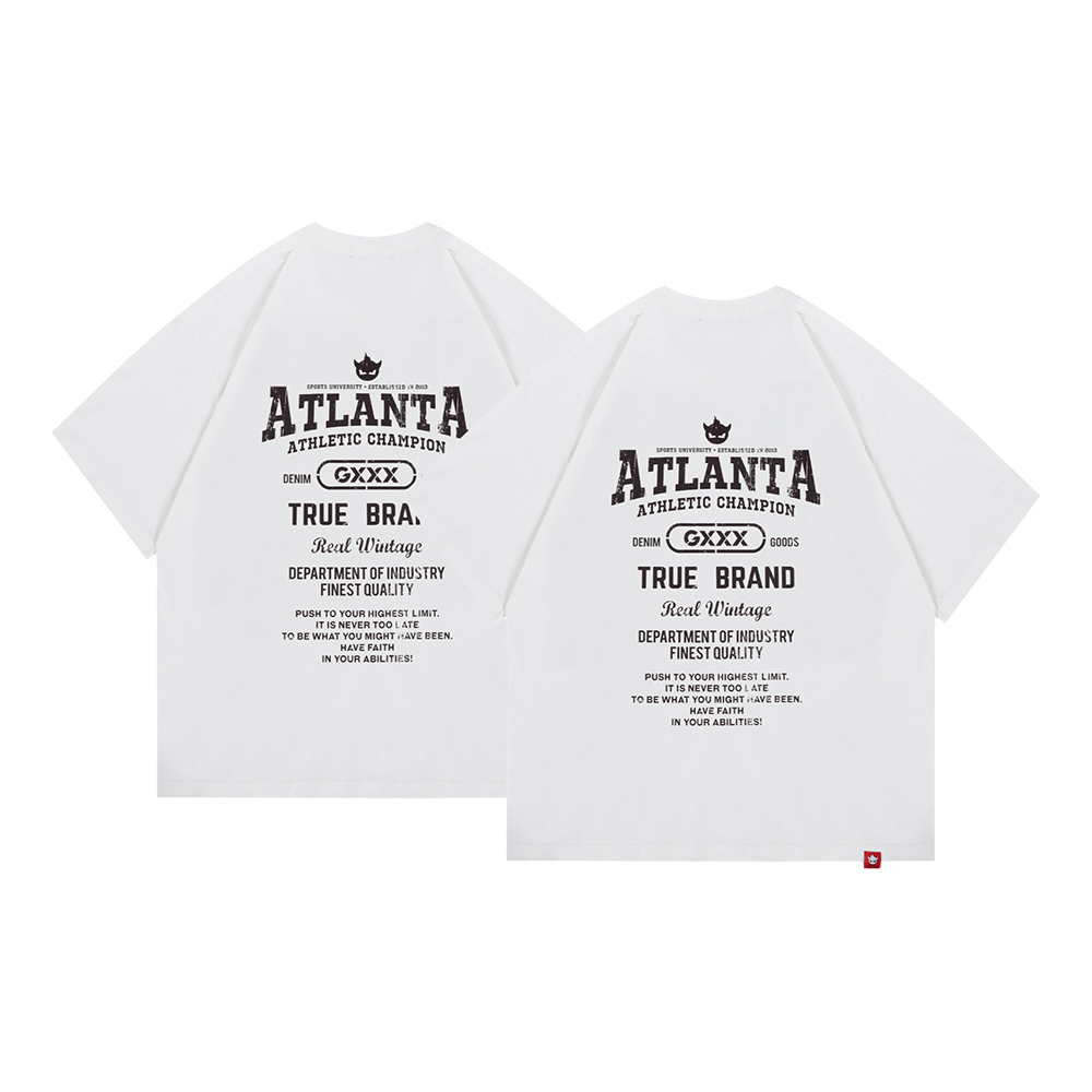 

Футболка с круглым вырезом 100% хлопок короткий рукав unisex GXXX, белый