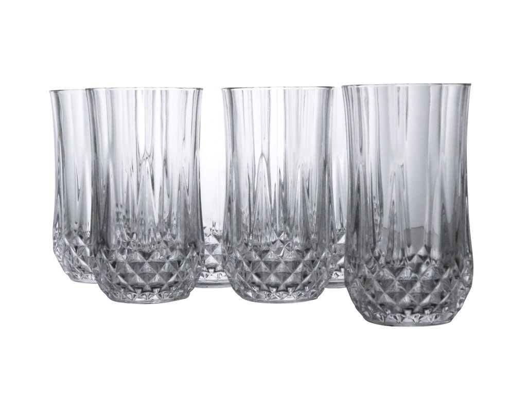 

CreaTable, 23226, Longchamp Eclat Прозрачные стаканчики для лонг-дринков 6 шт, стекло, прозрачный