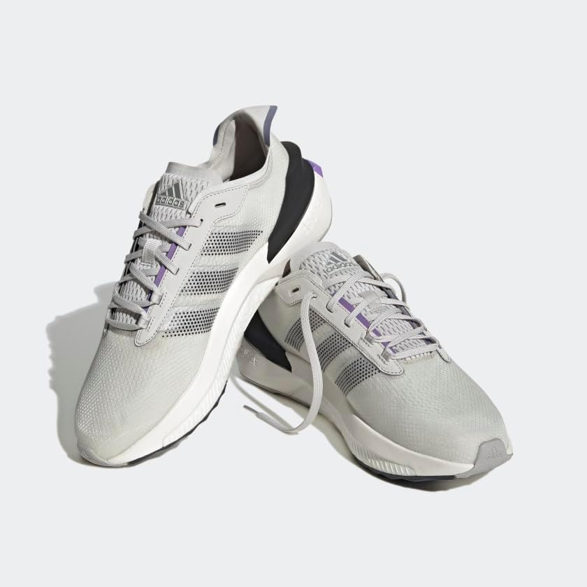 Кроссовки Adidas Avryn для взрослых, унисекс, белый/серый — фото 4