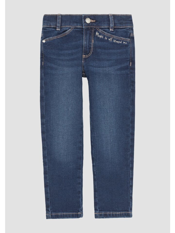 

Тканевые брюки s.Oliver Jeans-Hose lang, синий