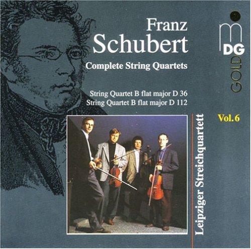 

CD диск Schubert / Leipzig String Quartet: String Quartets 6