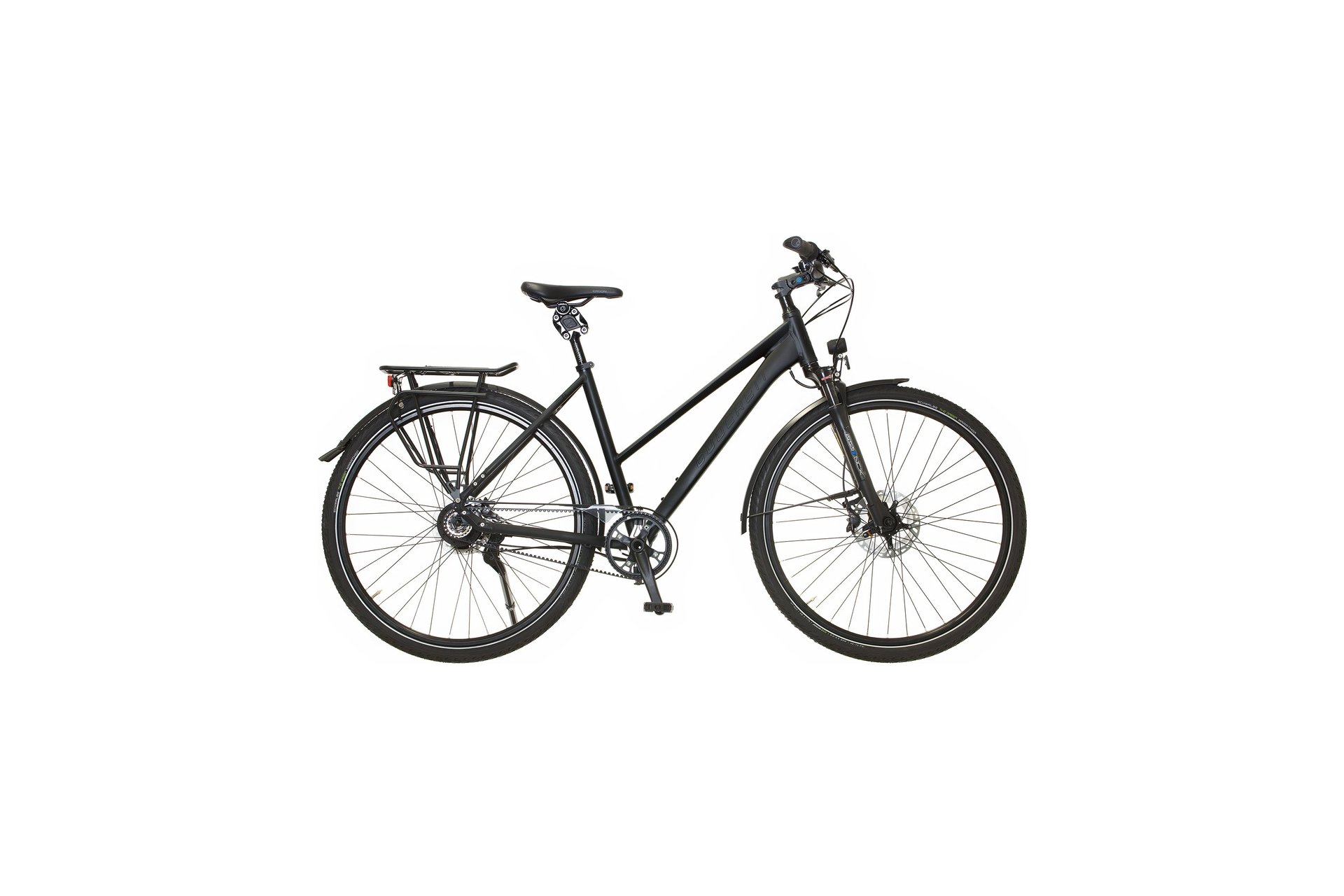 

Городской велосипед Gudereit Premium 14.0 evo - 28 дюймов - trapez - 2026, schwarz | schwarz matt