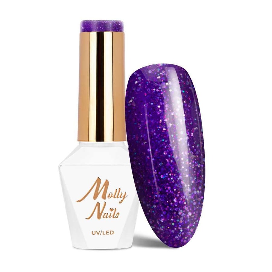

Molly Nails Spotlight Tinkleberry HEMA/Di-HEMA Free 8 г гибридный лак № 636