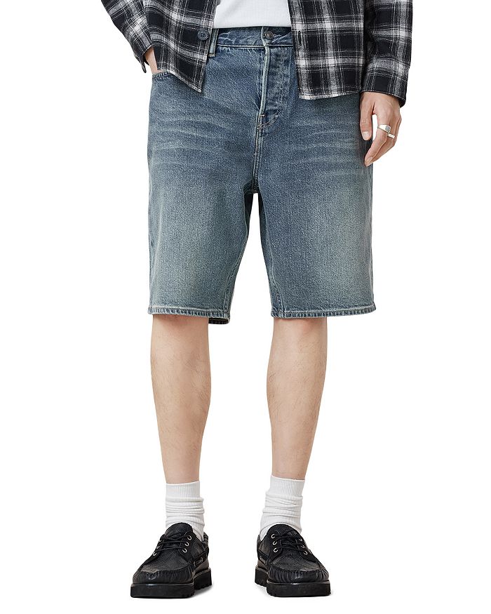 

Шорты джинсовые облегающие Switch Slim Fit 12.5" ALLSAINTS, синий