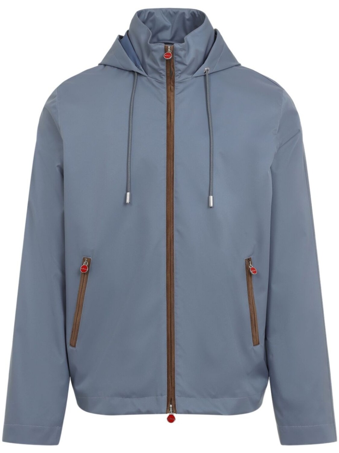 

Kiton куртка с капюшоном, синий