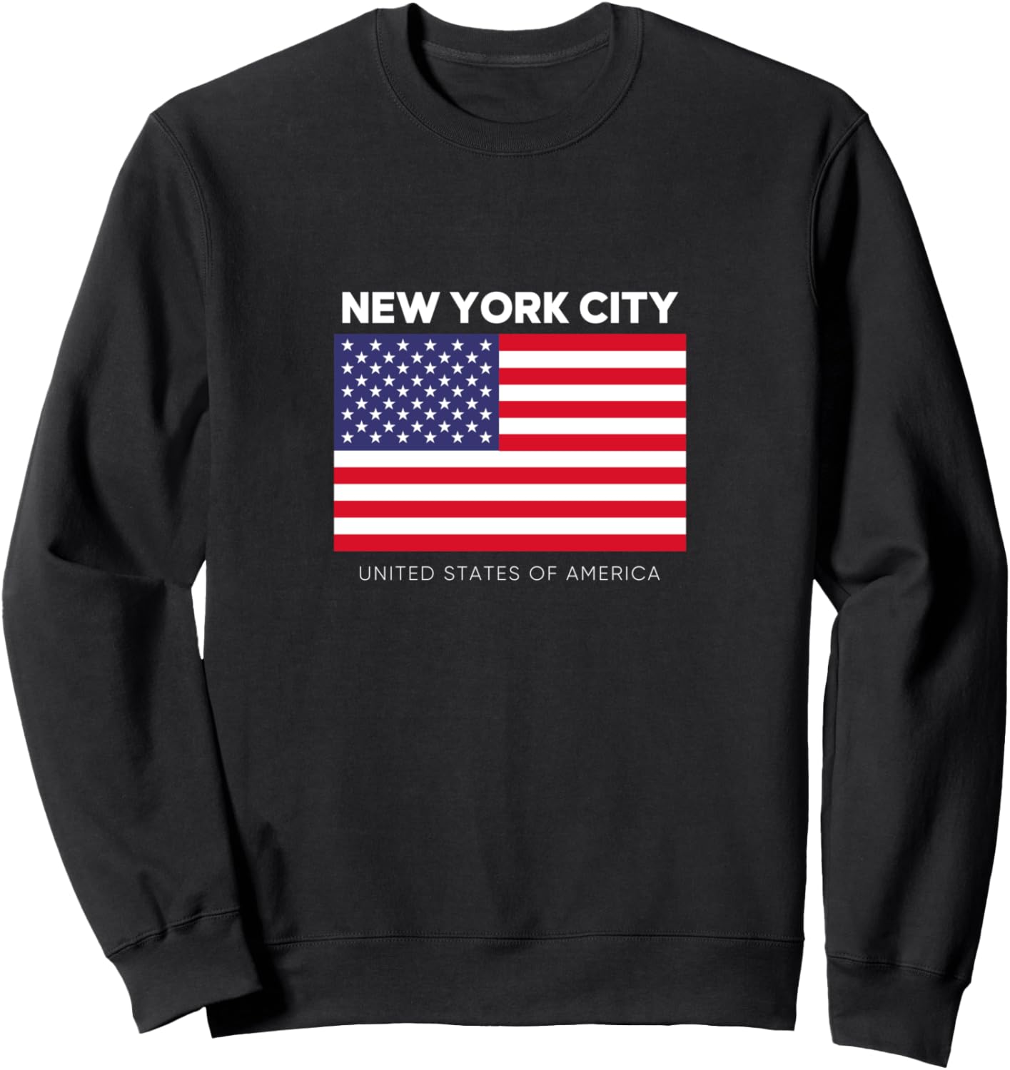 

Крутая толстовка с изображением Нью-Йорка и флага США, толстовка с символикой Нью-Йорка Bahaa'S Tee, черный