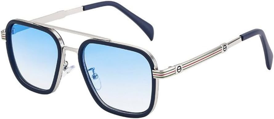 

Модные солнцезащитные очки в маленькой оправе, роскошные классические мужские солнцезащитные очки для мужчин, трендовые панк-очки, солнцезащитные очки с защитой от УФ-излучения UV400 TYUVIVO, C7 Sliver Blue