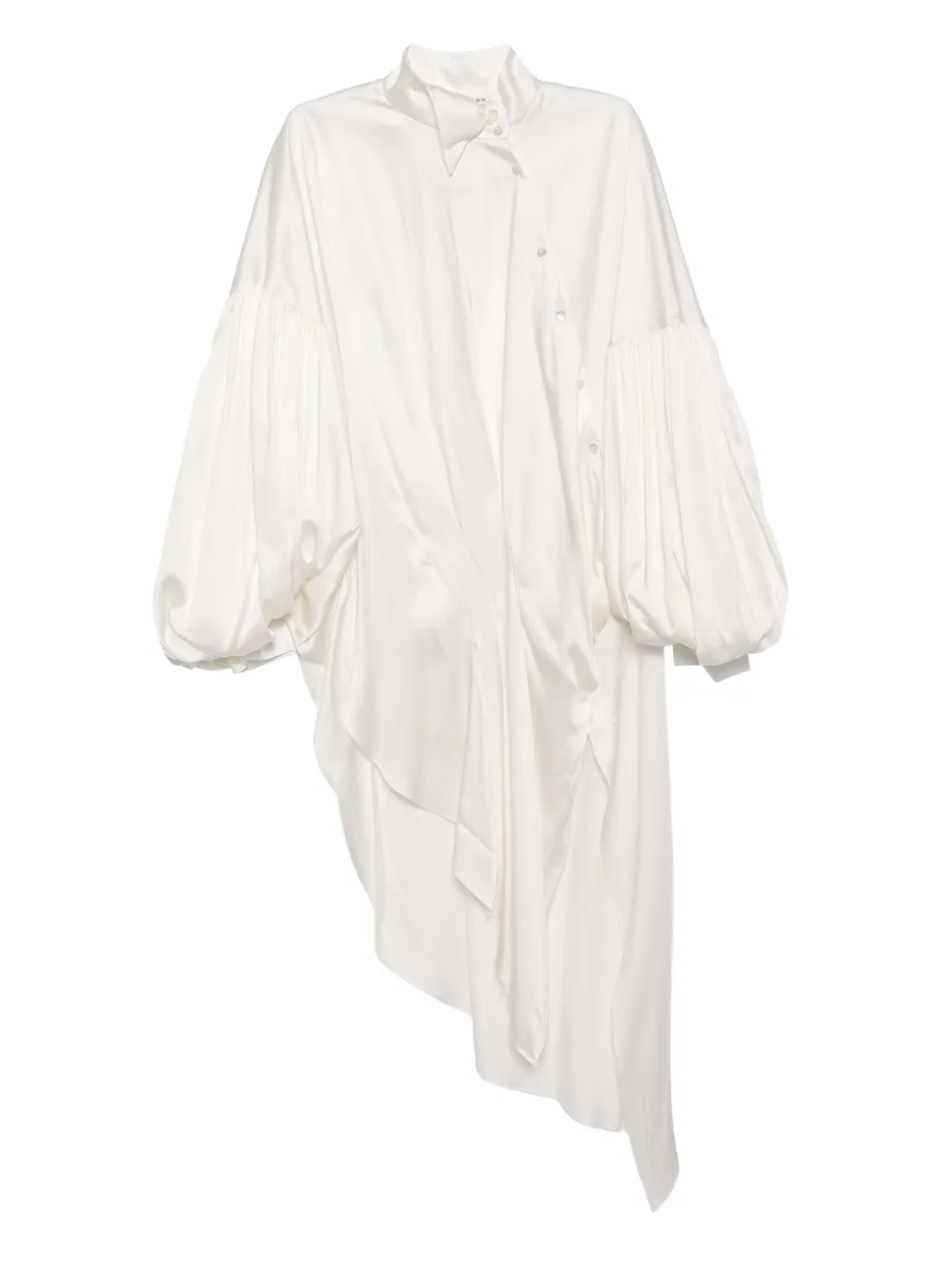 

Рубашка асимметричного кроя Gaze De Lin, белый