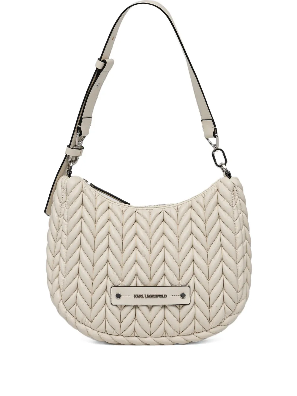 

Сумка на плечо с логотипом Karl Lagerfeld, белый