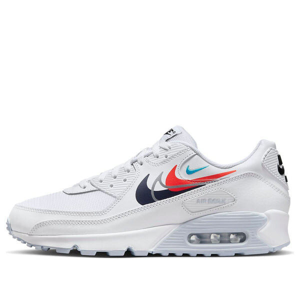 

Кроссовки air max 90 'white black' Nike, белый