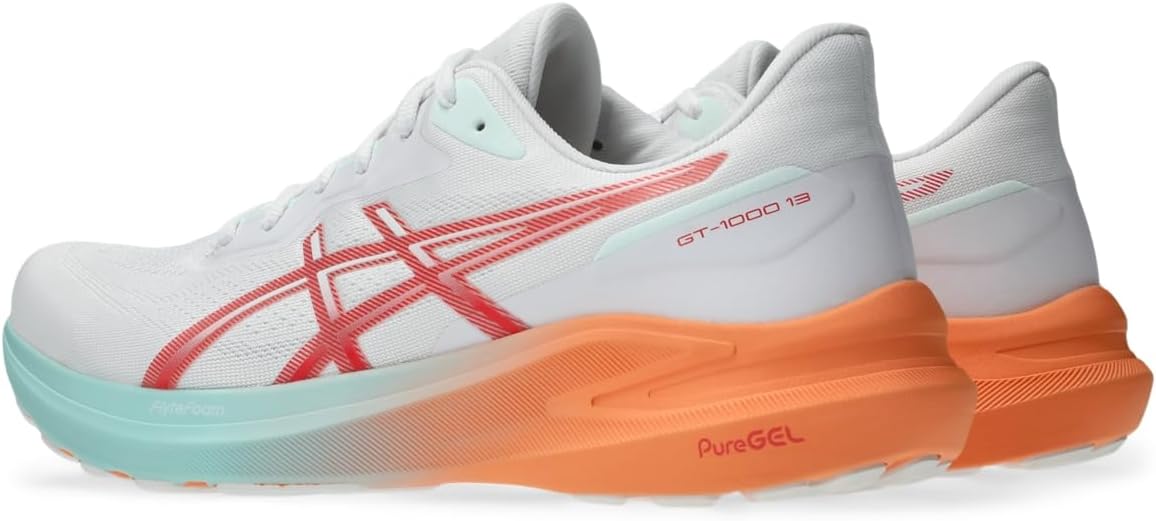 Беговые кроссовки Asics GT-1000 13 для мужчин, белый — фото 3