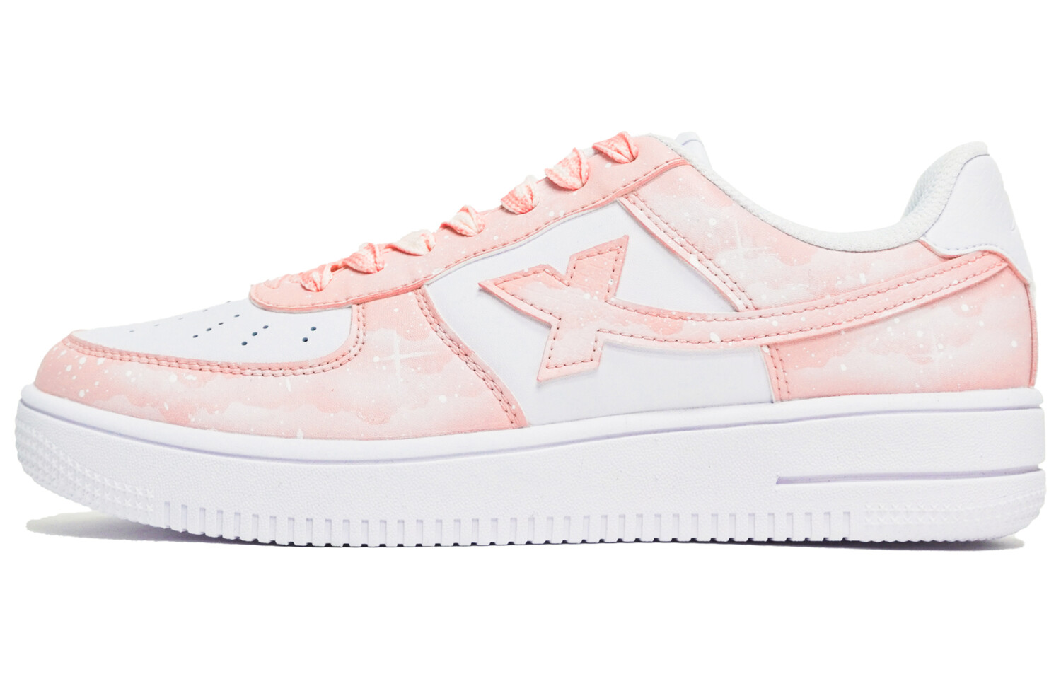 

Кроссовки XTEP Skateboarding Shoes Women's Low-top Pink/white, розовый
