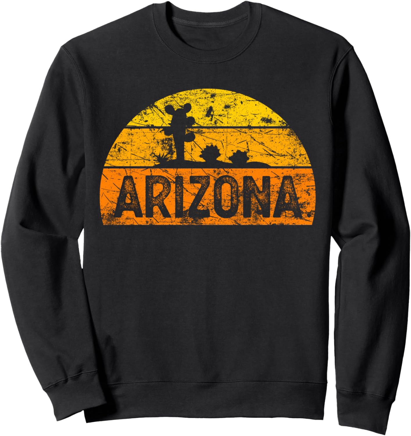 

Винтажная толстовка с изображением штата Аризона и Гранд-Каньона Arizona Gifts & Apparel Co., черный