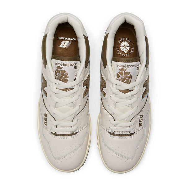 Кроссовки x aime leon dore 550 New Balance, белый — фото 3