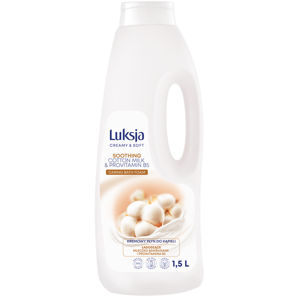 

Кремообразная жидкость для ванн, 1500 мл Luksja Creamy&Soft