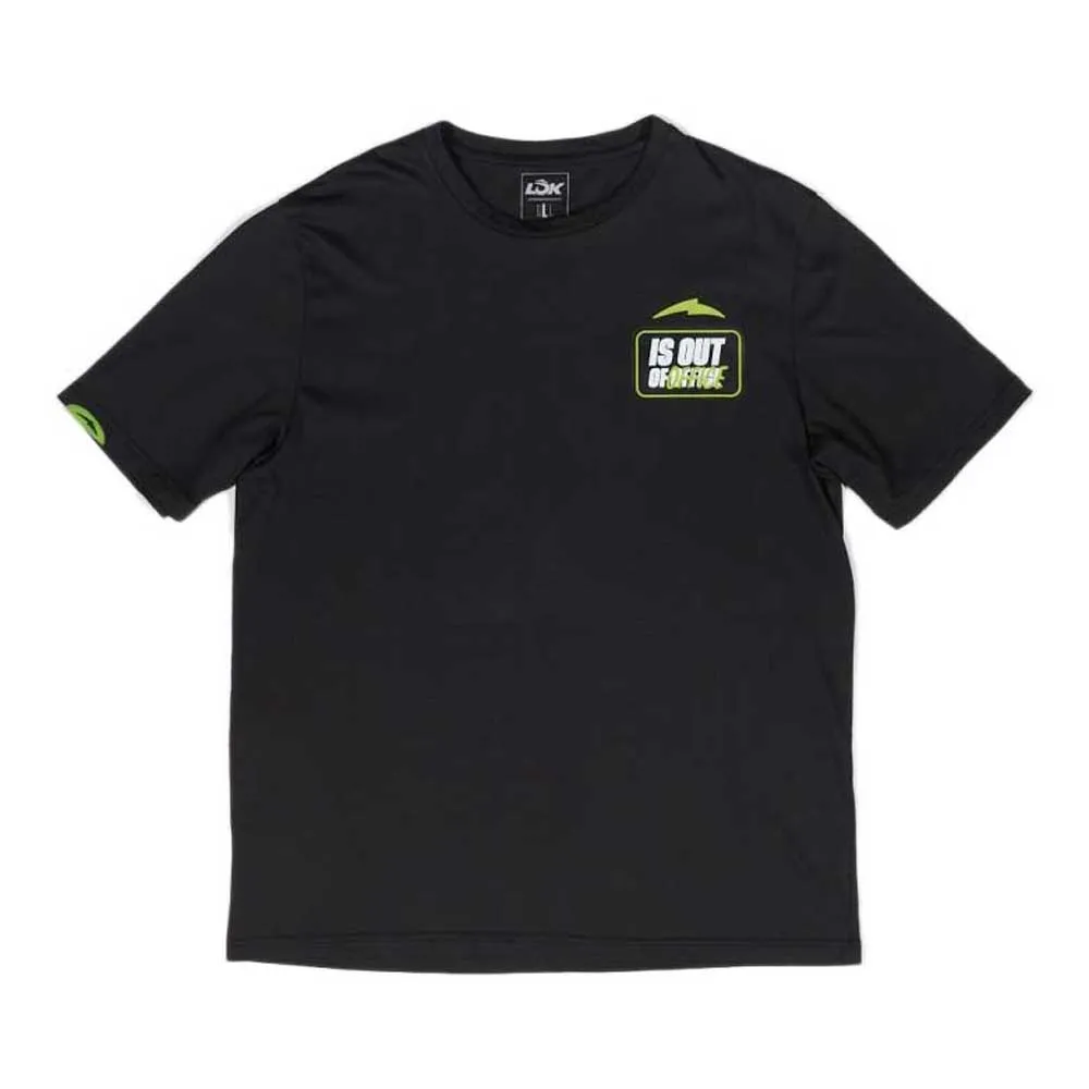 

Футболка с коротким рукавом Lok Out Of Office By Mr, черный