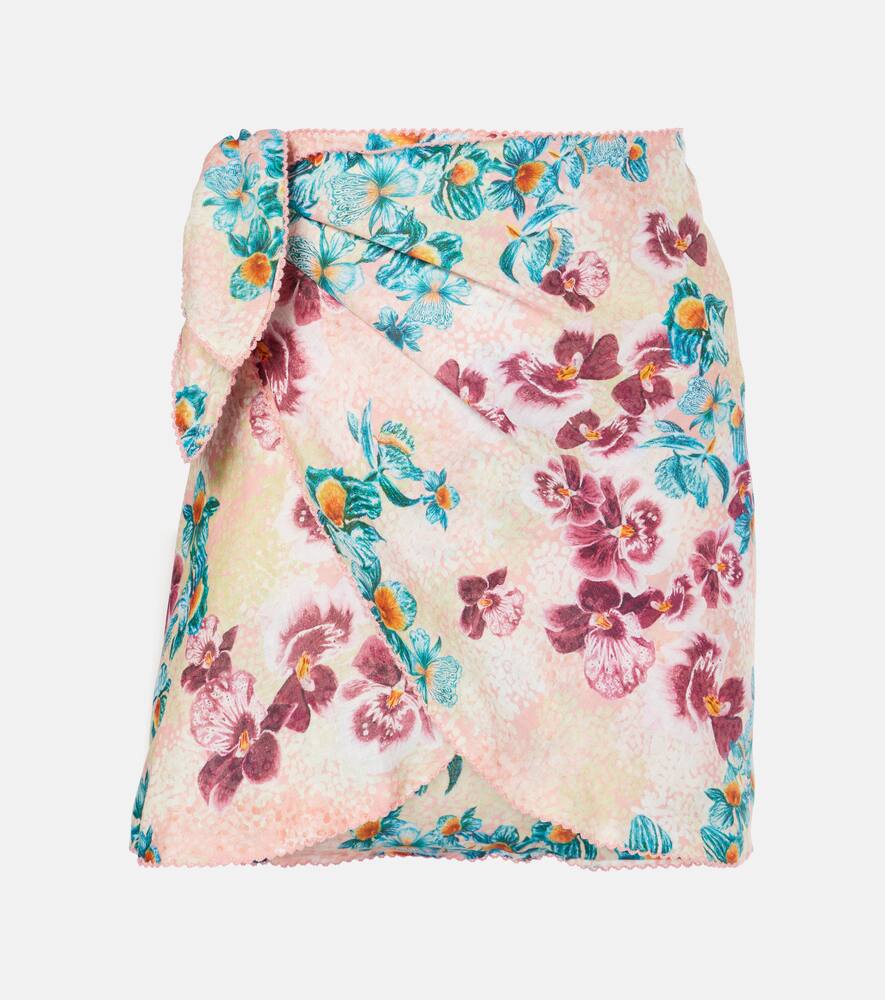 

Льняной пляжный топ Agustina Prado Agua by Agua Bendita, Prado