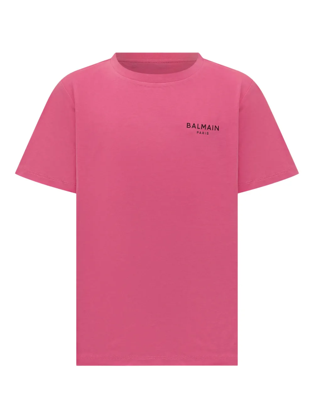 

Футболка с логотипом Balmain Kids, розовый