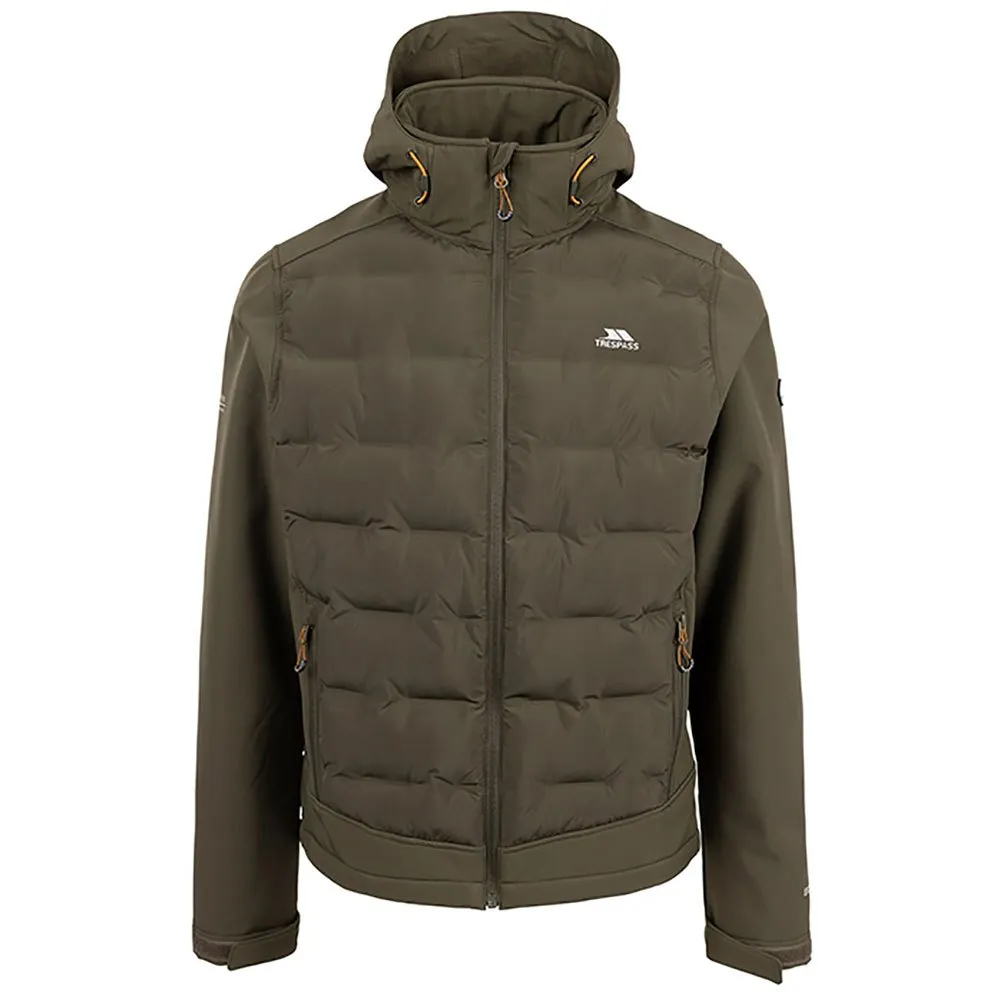 

Куртка Trespass Alwero Softshell, коричневый/зеленый