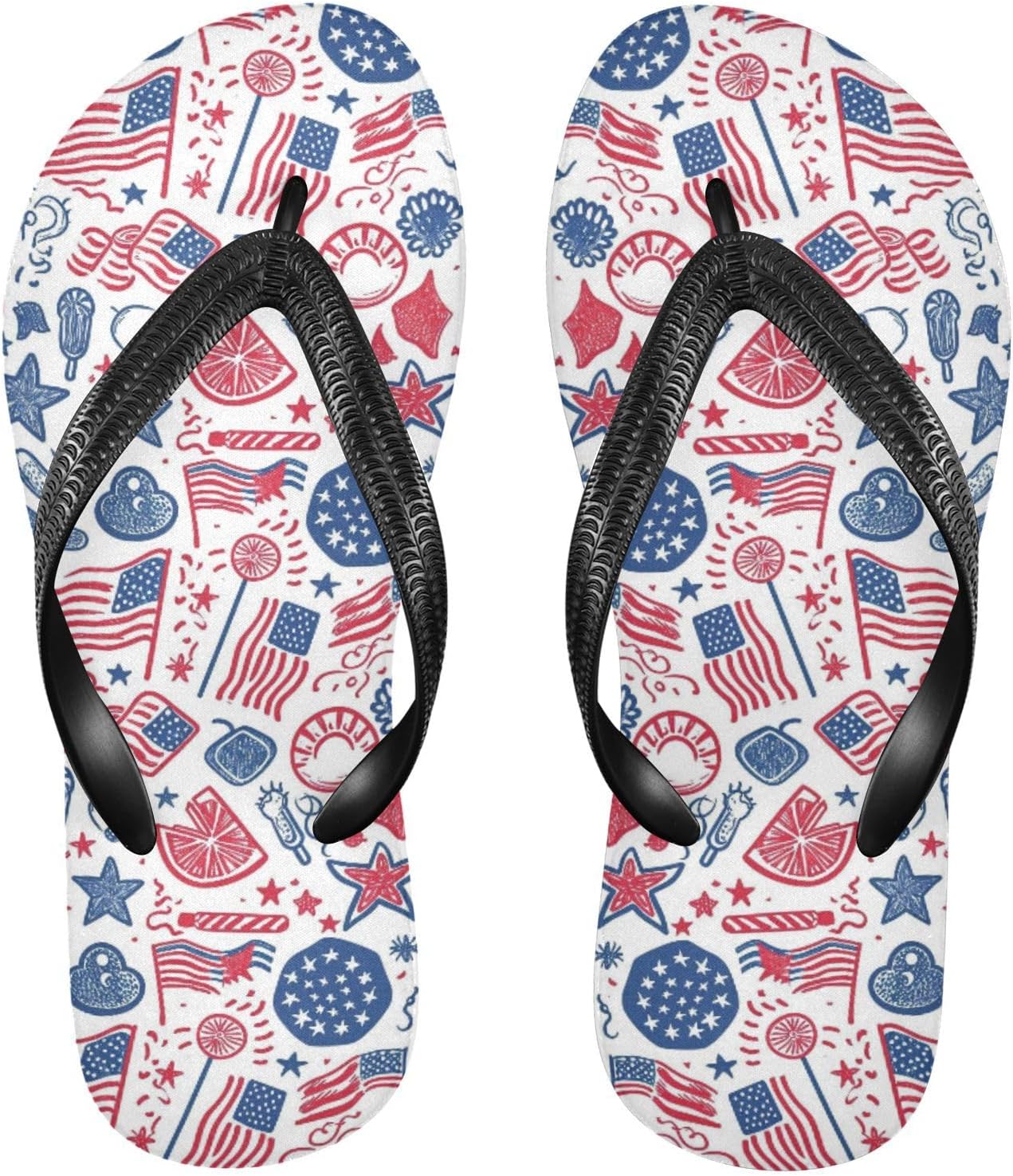 

Шлепанцы MNSRUU для женщин и мужчин, с мультяшным кроликом, женские шлепанцы, мужские сандалии, тапочки для душа, летние нескользящие шлепанцы для плавания, пляжа и ванной комнаты, размер XS, Flag I7787