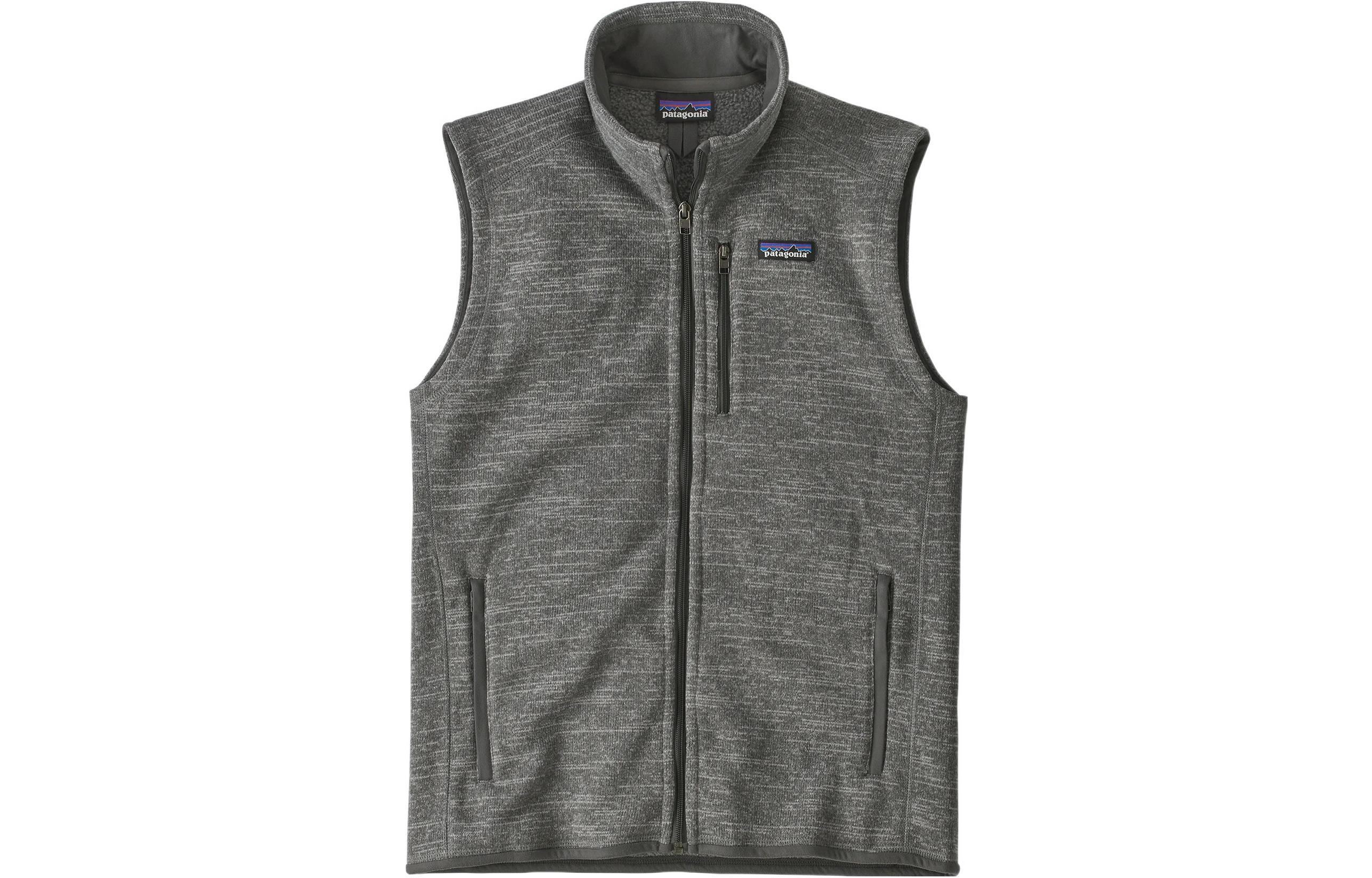 Patagonia Утеплённая безрукавка на молнии, Black-BLK — фото 4
