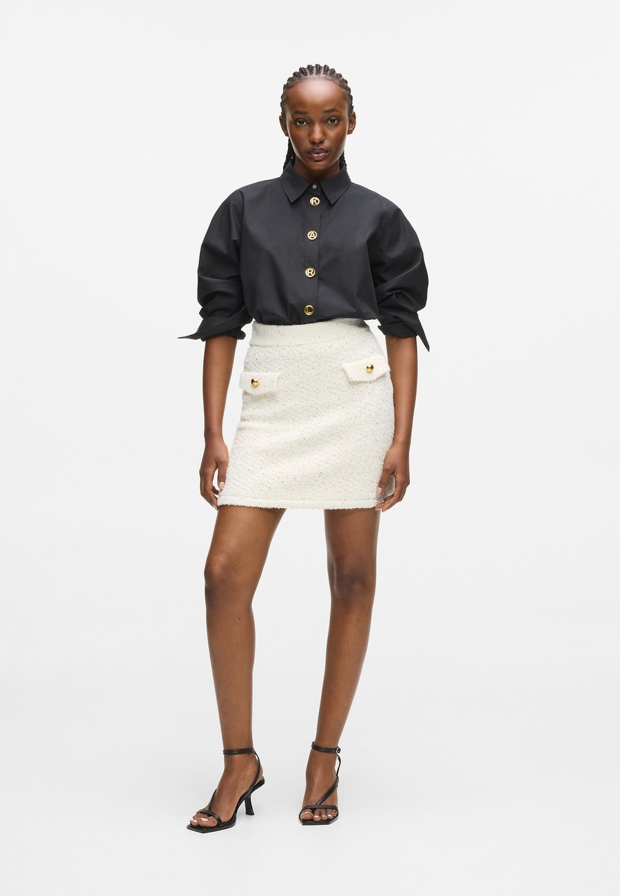 

Юбка KARL LAGERFELD A-line skirt, Cannoli Cream/Beige