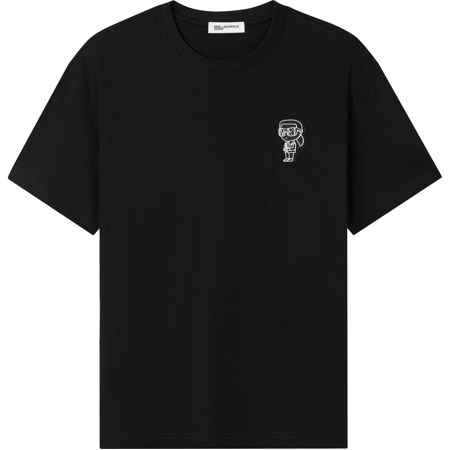 

KARL LAGERFELD / Karl Lagerfeld Jeans Футболка KARL LAGERFELD мужская черная