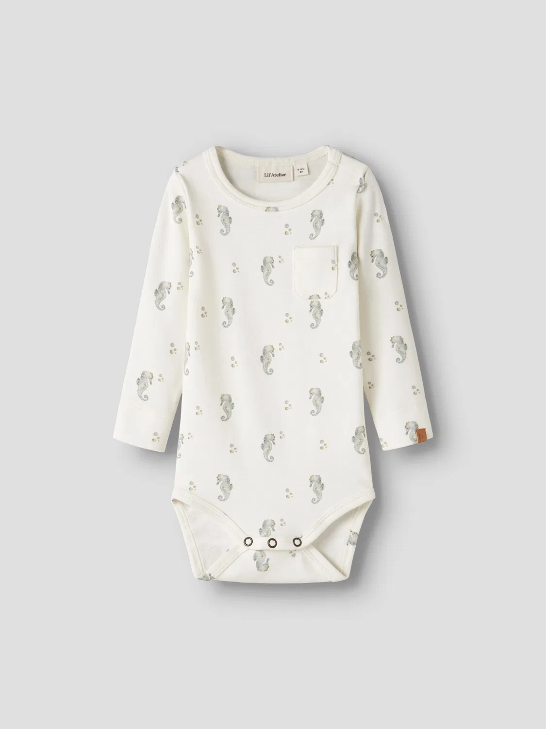 Комбинезон/Боди Lil'Atelier, White — фото 3