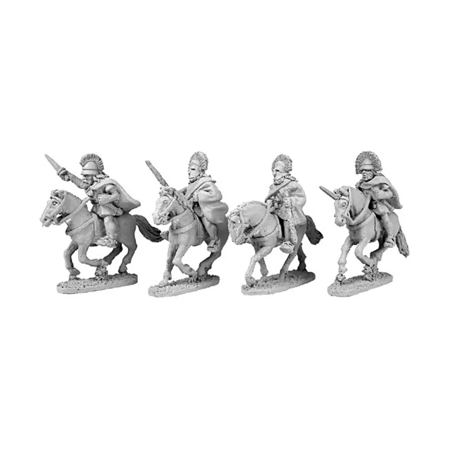 

Конные спартанские генералы, Ancients - Greek (15mm) (Xyston Miniatures)