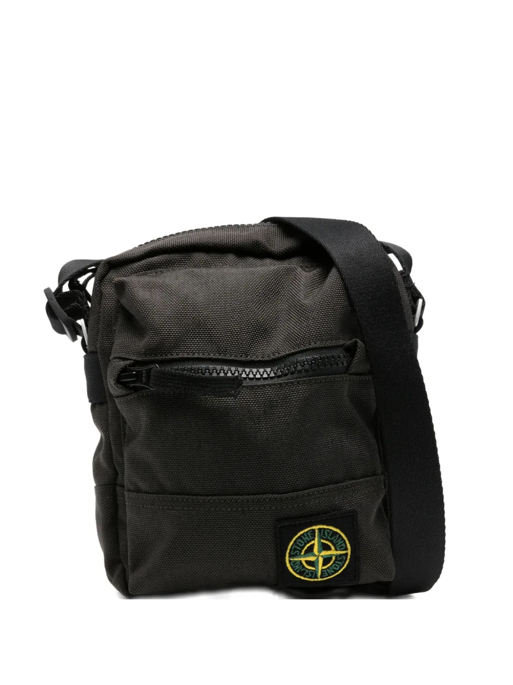 

Сумка-мессенджер с нашивкой-логотипом Stone Island, черный