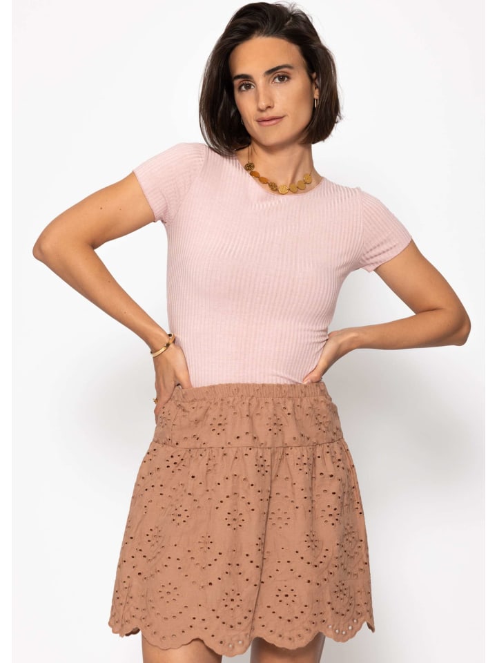 

Мини-юбка SASSYCLASSY, коричневый