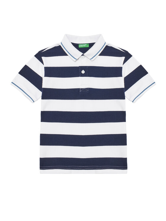 

Рубашка поло стандартный крой 39QAC301T United Colors Of Benetton, синий
